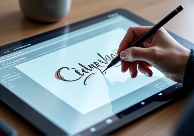 Clases virtuales de caligrafía